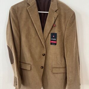 Chaps Men's Brown Corduroy Blazer